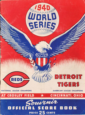 1940 Cincinnati World Series Program